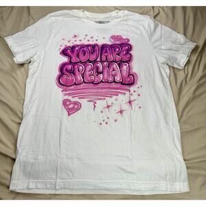 Forever 21 - Lizzo You Are Special Airbrush T-Shirt, Size Large